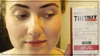 HOW TO TINT YOUR EYEBROWS WITH  GODEFROY  DENISE [upl. by Dougal345]