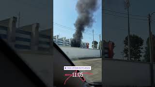 Busto Arsizio  Incendio allo stadio Carlo Speroni  31072024 [upl. by Yerdua266]