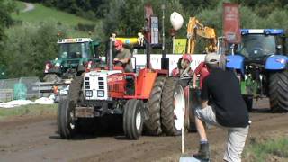 Steyr 8080 am Pulling in Arisdorf 2011 [upl. by Yesnil416]