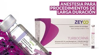 Recomendación Anestesía Turbocaína Articaína 4 Epinefrina [upl. by Eduam]