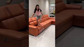 Part 58Multifunctional sofa bed bright orange beautiful and practical furniture sofasofa bed [upl. by Kunin]