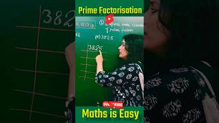 LCM and HCF by Prime Factorisation Method Class 10 Maths shorts youtubeshorts cbse [upl. by Vevina]