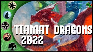 TIAMAT DRAGONS Standard 2022  DampD AFR MTG Arena  Magic Arena  MTGA [upl. by Jet]