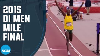 Mens Mile  2015 NCAA Indoor Track and Field Championships [upl. by Warp]