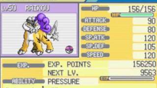 Pokémon Fire Red Walkthrough Part 80 Raikou [upl. by Nwahsor112]