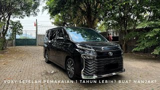 REVIEW PEMAKAIAN ALL NEW TOYOTA VOXY SETELAH LEBIH DARI 1 TAHUN TEST TANJAK VOXY DI PACET TRETES [upl. by Meier278]