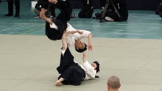 EXPLOSIVE Daitoryu Aikijujutsu  42nd Japanese Kobudo Demonstration 2019 [upl. by Lehctim]