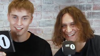 Sam Fender amp Dru Michael Complete Your Comments on BBC Radio 1 [upl. by Aitas]