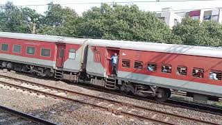 12142 Up Patliputra  LTT SF Express Passing Kopar [upl. by Curtice]