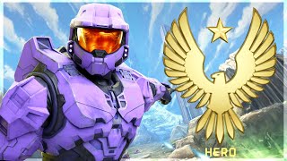 HALO INFINITE MAX RANK HERO ACHIEVED [upl. by Procter]