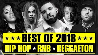 🔥 Hot Right Now  Best of 2018  Best RampB Hip Hop Rap Dancehall Songs of 2018  New Year 2019 Mix [upl. by Aicissej203]