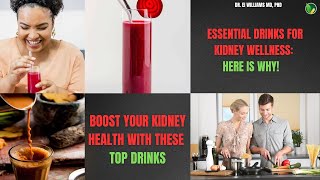 5 Drinks Known As Darlings Of Kidney Health But Why [upl. by Aikahc]