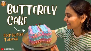 Stunning Butterfly Cake Design 🦋 Perfect for Birthdays  Trending Cake [upl. by Ludwig]