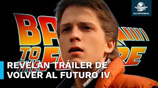 ¿Regresa la saga Volver al Futuro con Tom Holland de protagonista [upl. by Arremat]