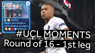 MBAPPÉ BENZEMA ATLÉTICO UCL R16 BEST MOMENTS 1st leg [upl. by Madison40]