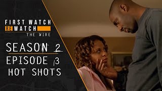 Stringer MOVES on DAngelos Girl  First Watch ReWatch  The Wire [upl. by Eindys]