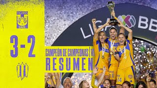 📹 Resumen Femenil  Tigres 3  2 Rayadas  Campeón de Campeonas Vuelta  2024 [upl. by Odragde1]