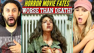 10 Horror Movie Fates WORSE Than Death  REACTION [upl. by Fillander160]