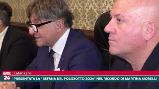 Catanzaro Presentata la quotBefana del Poliziotto 2024quot nel ricordo di Martina Morelli [upl. by Sunshine]