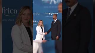 President Isaias Afwerki at the Italy Africa Summit 🫡🇪🇷Eritrea [upl. by Fairfield603]