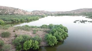 A quick flight around Arivaca Lake [upl. by Yenrab]