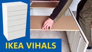 Ikea Songesand 6 Drawer Dresser Full Tutorial [upl. by Kessel]