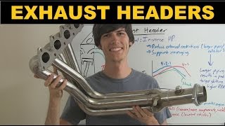 Exhaust Header  Explained [upl. by Luapnaej]