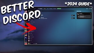 HOW TO INSTALL BETTER DISCORD 2024 GUIDE [upl. by Yvon512]