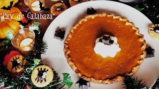 PAY DE CALABAZA Receta especial para Halloween [upl. by Remmus]