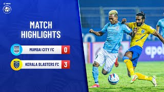 Highlights  Mumbai City FC vs Kerala Blasters FC  Match 35  Hero ISL 202122 [upl. by Eissalc]