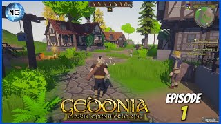 Gedonia  Open world RPG  Episode 1 [upl. by Francisca]