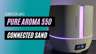 Cecotec PureAroma 550 Connected Sand  Diffusore di Aromi SMART Bluetooth [upl. by Irrab]