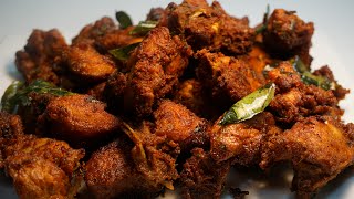 Indian Chicken Fry  Spicy Chicken fry  Chicken Roast [upl. by Akcinahs]