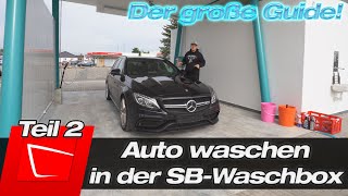 SBWaschbox EinsteigerGuide  Auto waschen Schritt für Schritt Anleitung 2Eimer Waschmethode [upl. by Odette]