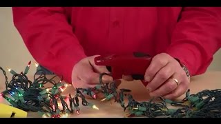 How To Repair Christmas Lights  Ace Hardware [upl. by Nonek]