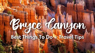 BRYCE CANYON NATIONAL PARK UTAH 2023  Best Things To Do In Bryce  Travel Tips [upl. by Marillin]