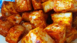 How to Marinate Paneer at HomeMarinated paneer recipe without curdMarinatepaneer paneer [upl. by Ecirtel]