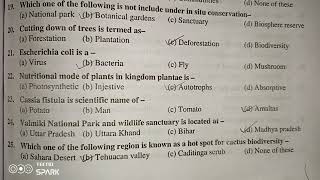 Phytogeography some MCQ Part1Study with Ritika PW [upl. by Hsirrap]