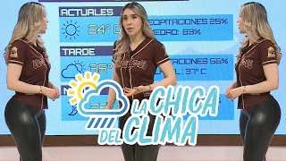 El clima de hoy con Marisol Dovala 😍  La chica del clima TVP [upl. by Retsevlys938]