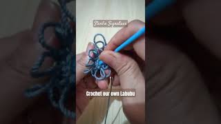 LABUBU amigurumi crochet crochettutorial amigurumi amigurumilabubu labubu [upl. by Nodnol780]