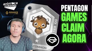 Pentagon Games Airdrop Claim seus badges AGORA [upl. by Renfred]