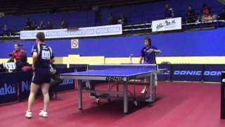 Amelie Solja vs Mikie Takahashi Tasei Last 64 Set 4 [upl. by Fendig]