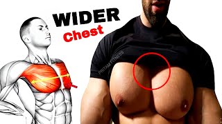 BEST EXERCISES CHEST FOR WIDER CHEST [upl. by Pardner]