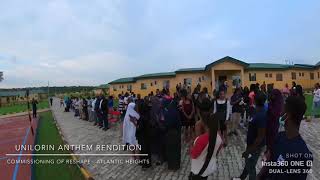 Rendition of Unilorin Anthem  Commissioning of RESHAPE at Atlantic Heights [upl. by Attekal]