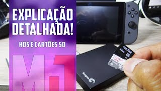 NINTENDO SWITCH  QUAL O MELHOR CARTÃO DE MEMÓRIA EOU HD EXTERNO PARA SE USAR [upl. by Oderfliw]