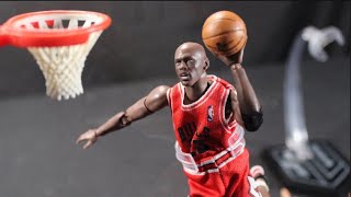 Bootleg MAFEX Michael Jordan Action Figure [upl. by Ertha783]