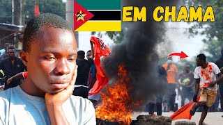 Moçambique em chama salva Moçambique 🇲🇿 [upl. by Einnob]