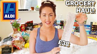 Aldi Grocery Haul UK  Whats New In Aldi Spring 2020 Isolation Shopping [upl. by Salohcim]