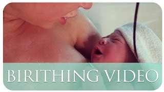 BIRTHING VIDEO amp NAME REVEAL  Hannah Maggs [upl. by Korella]