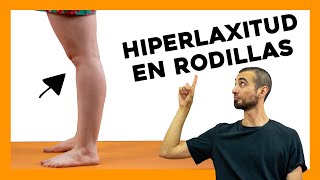 Hiperlaxitud en yoga  Rodillas [upl. by Llecrad]